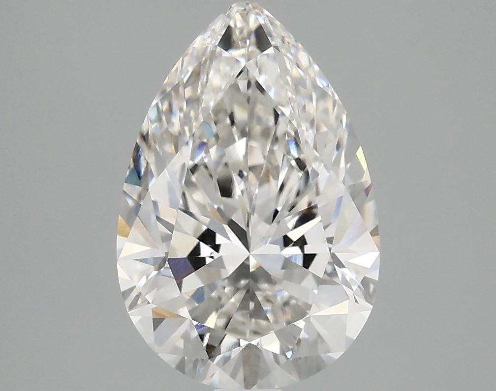 2.56 Carat Pear Shaped Excellent Cut VVS2 IGI Certified Lab Grown Diamond