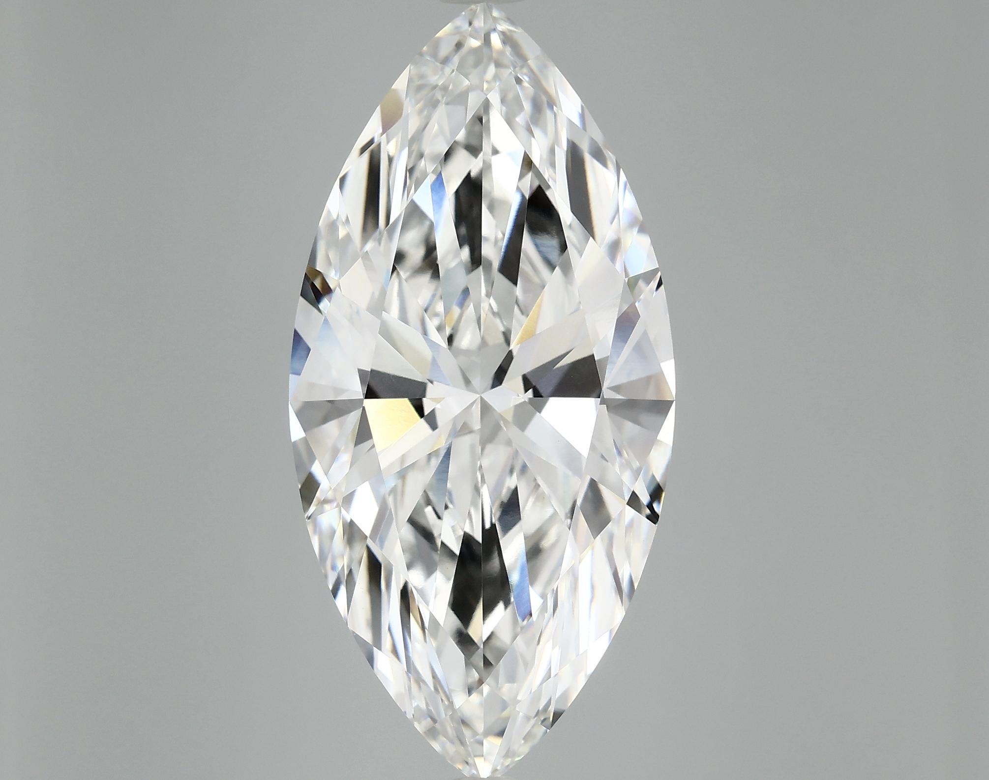 10.46 Carat Marquise Shaped Ideal Cut VVS2 IGI Certified Lab Grown Diamond