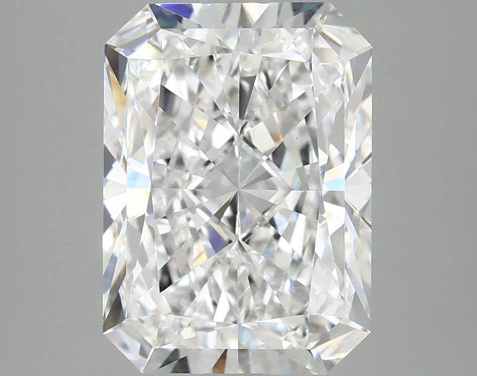 4.14 Carat Radiant Shaped Excellent Cut VVS2 IGI Certified Lab Grown Diamond
