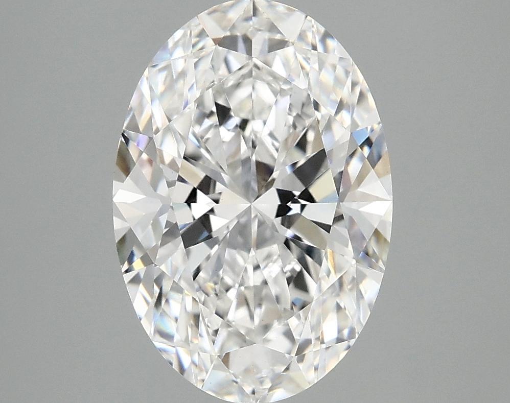 3.08 Carat Oval Shaped Ideal Cut VVS2 IGI Certified Lab Grown Diamond
