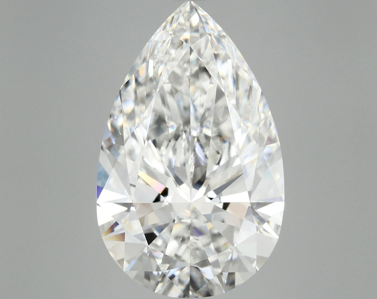 10.07 Carat Pear Shaped Ideal Cut VVS2 IGI Certified Lab Grown Diamond