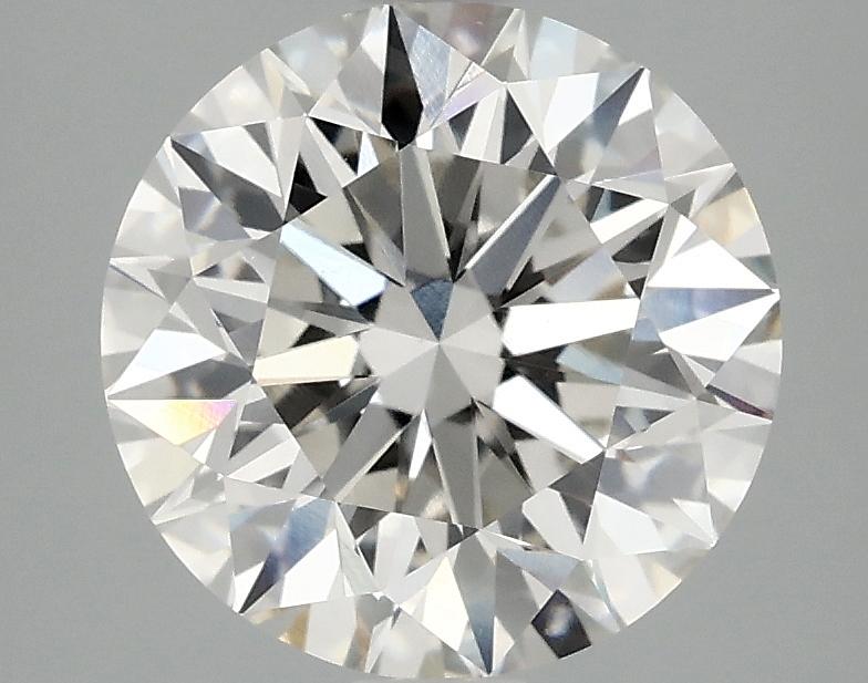 3.06 Carat Round Shaped Excellent Cut VVS2 IGI Certified Lab Grown Diamond