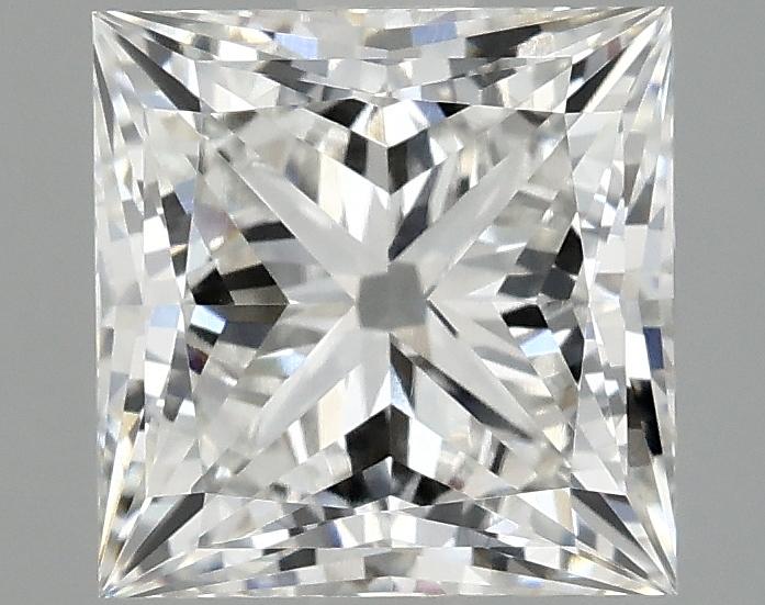 2.06 Carat Princess Shaped Ideal Cut VS1 IGI Certified Lab Grown Diamond
