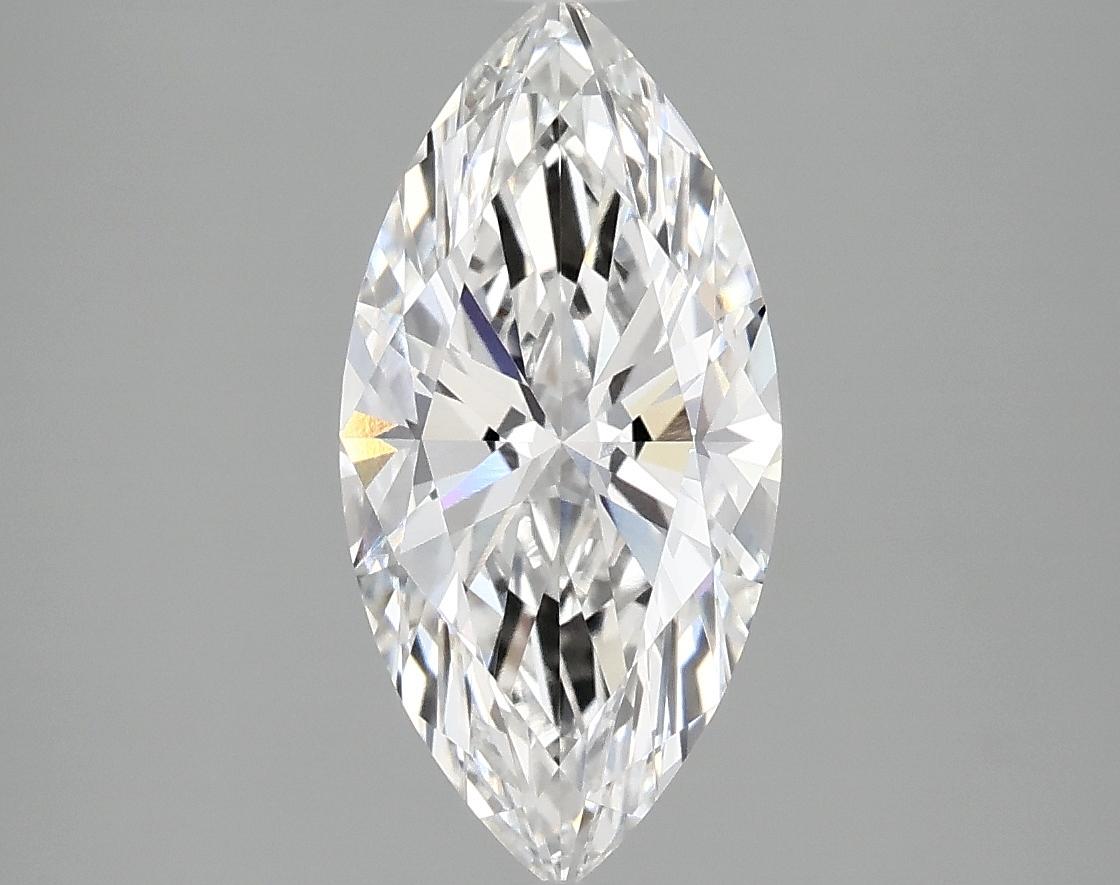 2.1 Carat Marquise Shaped Ideal Cut VVS2 IGI Certified Lab Grown Diamond