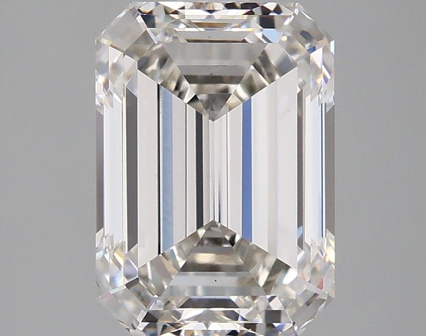 3.09 Carat Emerald Shaped Ideal Cut VS1 IGI Certified Lab Grown Diamond