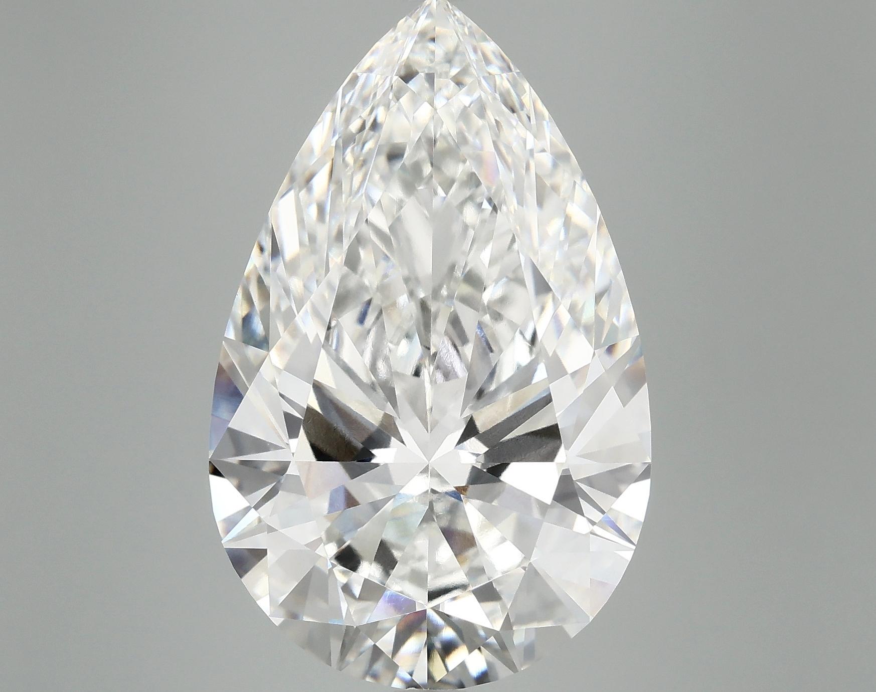 11.26 Carat Pear Shaped Ideal Cut VVS2 IGI Certified Lab Grown Diamond