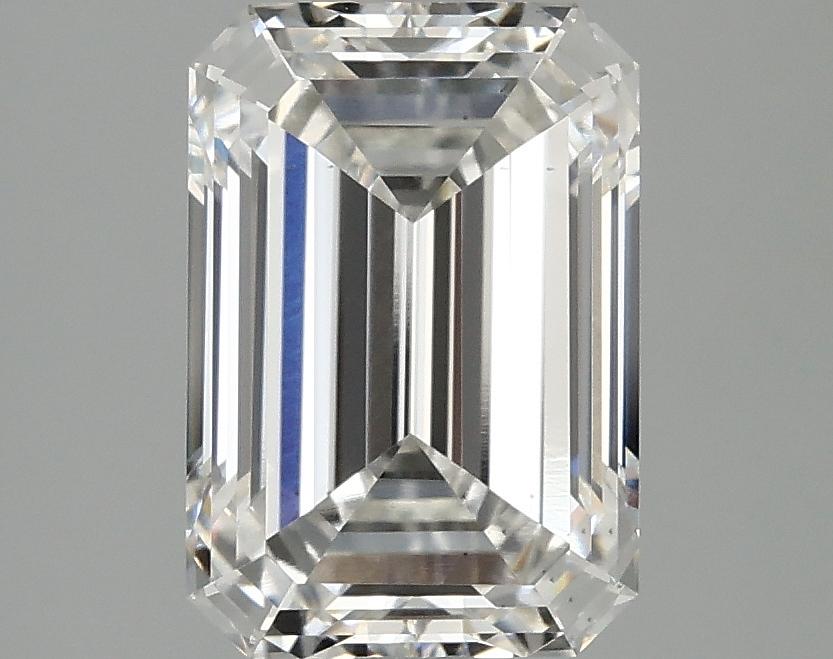 2.98 Carat Emerald Shaped Ideal Cut VS2 IGI Certified Lab Grown Diamond