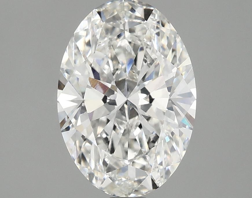 2.05 Carat Oval Shaped Ideal Cut VVS2 IGI Certified Lab Grown Diamond