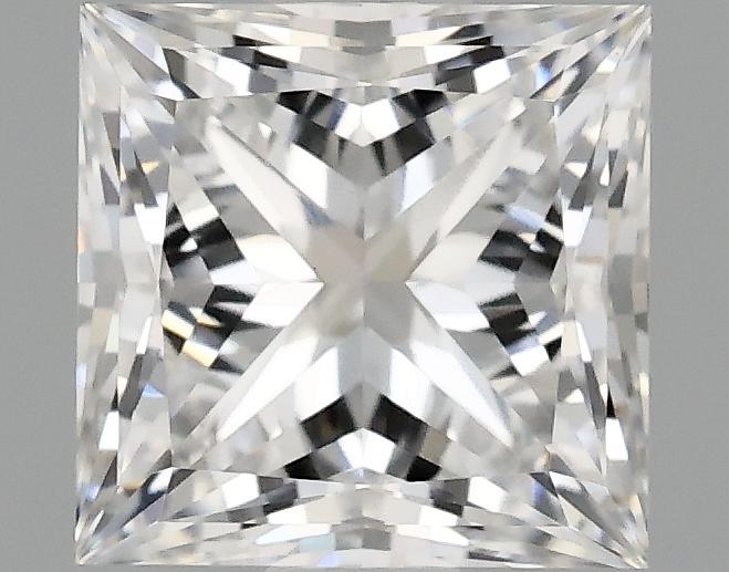1.08 Carat Princess Shaped Ideal Cut VVS2 IGI Certified Lab Grown Diamond