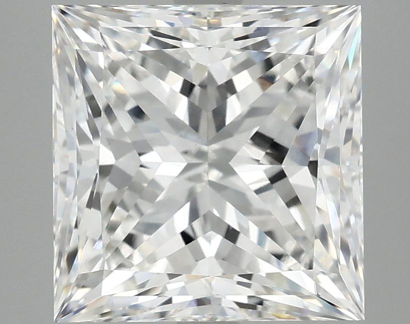 4.92 Carat Princess Shaped Ideal Cut VVS2 IGI Certified Lab Grown Diamond