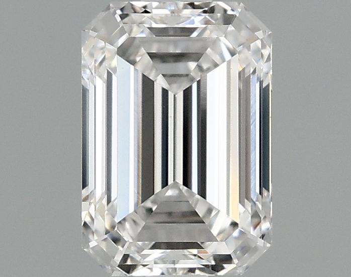 1.08 Carat Emerald Shaped Ideal Cut VVS2 IGI Certified Lab Grown Diamond