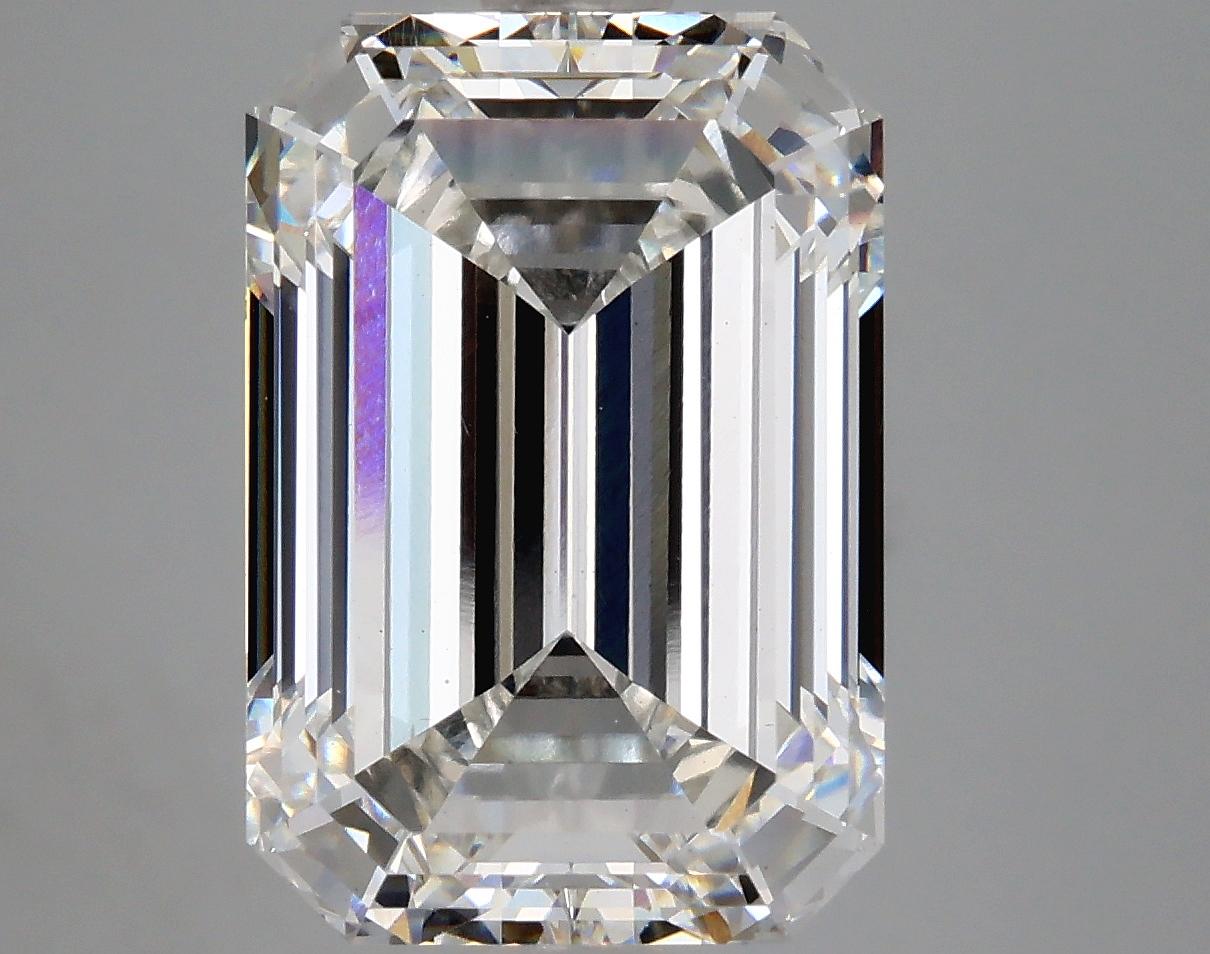 6.09 Carat Emerald Shaped Ideal Cut VS1 IGI Certified Lab Grown Diamond
