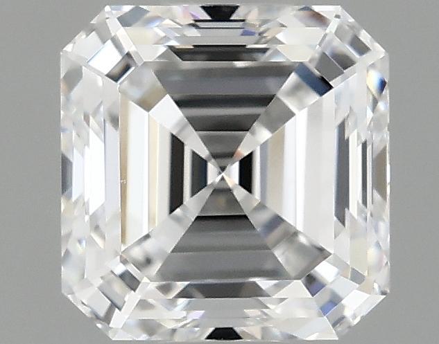 0.96 Carat Asscher Shaped Ideal Cut VVS2 IGI Certified Lab Grown Diamond