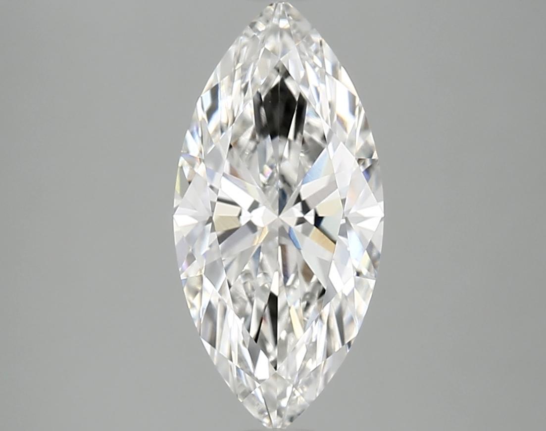 2.07 Carat Marquise Shaped Excellent Cut VVS2 IGI Certified Lab Grown Diamond