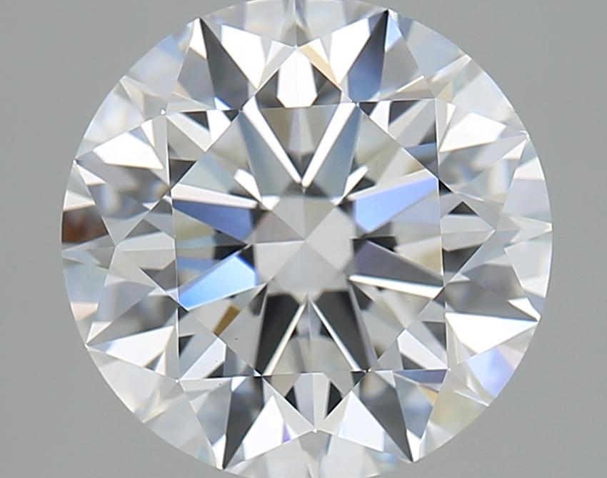 2.89 Carat Round Shaped Ideal Cut VS2 IGI Certified Lab Grown Diamond