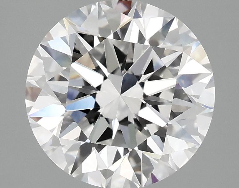 2.92 Carat Round Shaped Excellent Cut VVS2 IGI Certified Lab Grown Diamond