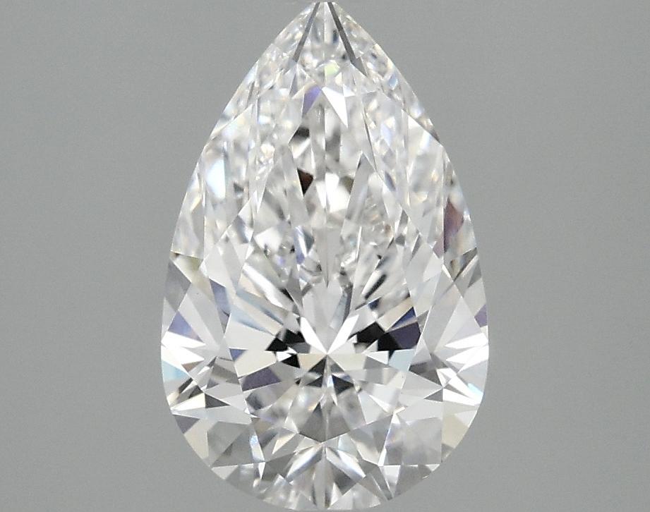 2.03 Carat Pear Shaped Ideal Cut VVS2 IGI Certified Lab Grown Diamond
