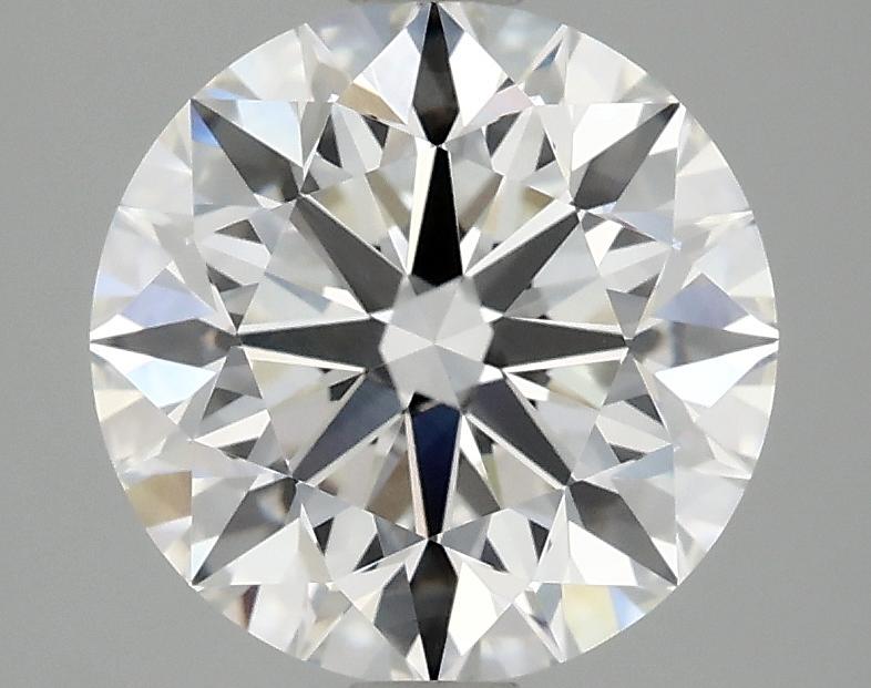 3.04 Carat Round Shaped Excellent Cut VVS2 IGI Certified Lab Grown Diamond