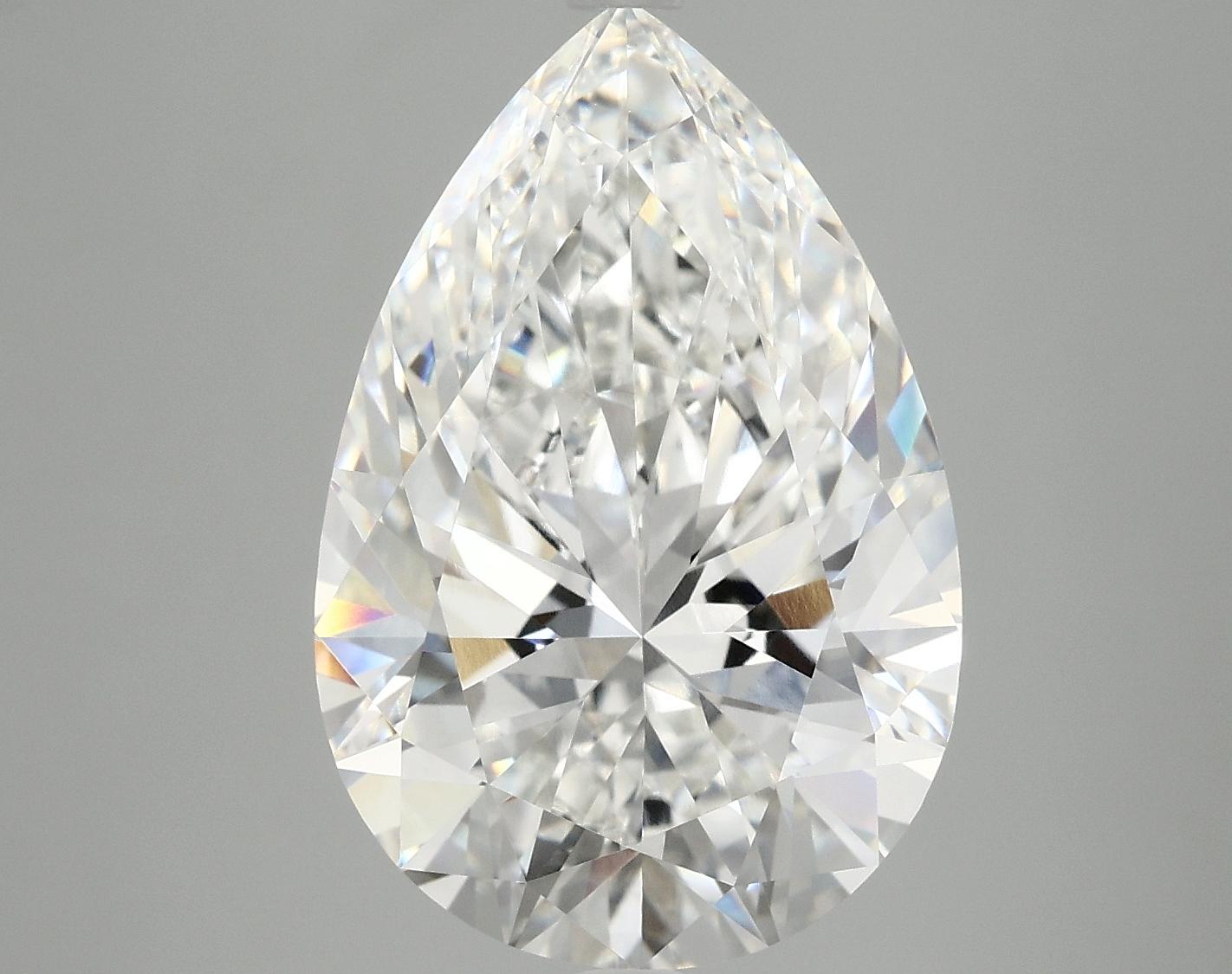 7.2 Carat Pear Shaped Excellent Cut VVS2 IGI Certified Lab Grown Diamond