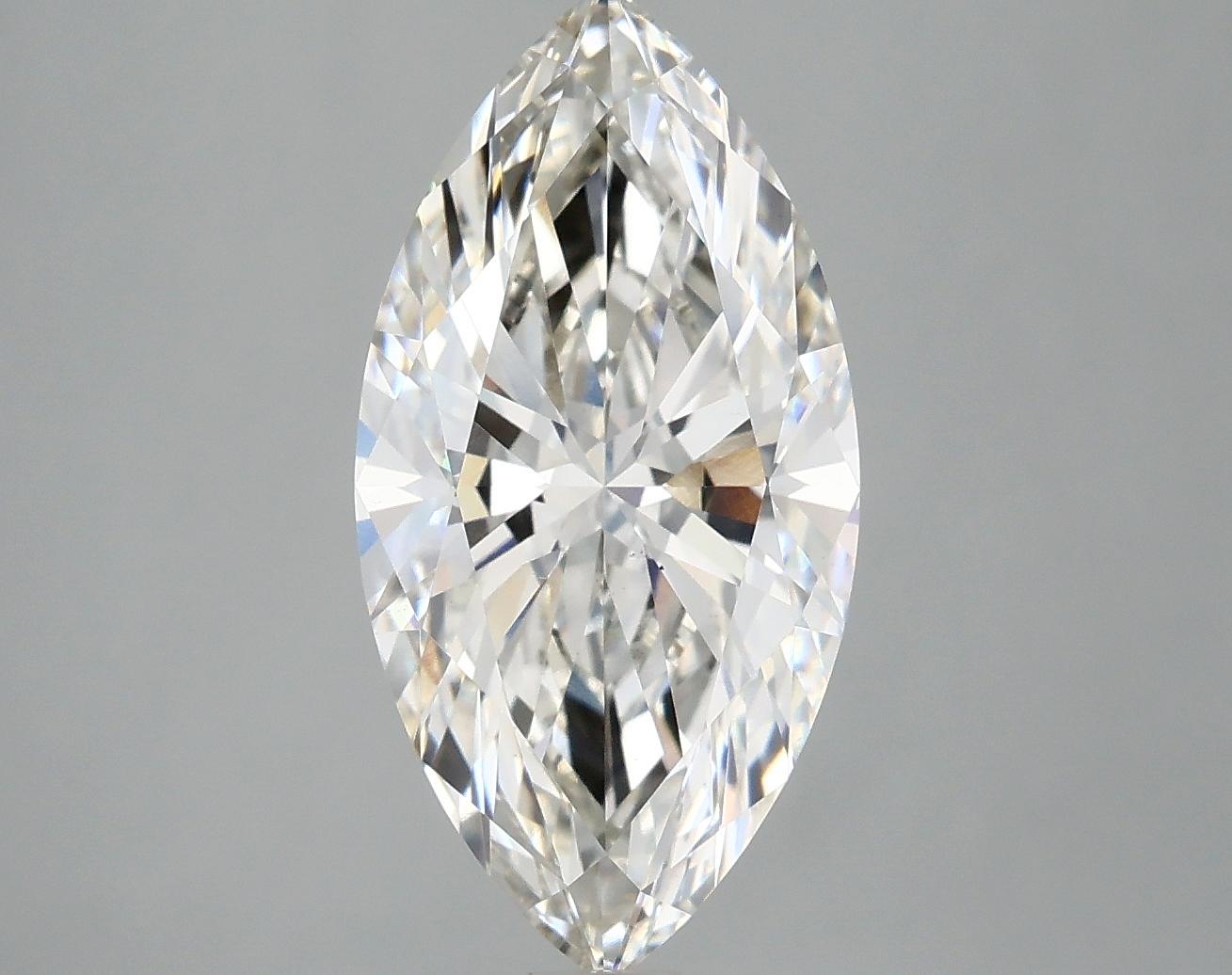3.5 Carat Marquise Shaped Ideal Cut VS1 IGI Certified Lab Grown Diamond