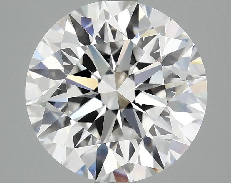 3.07 Carat Round Shaped Excellent Cut VVS2 IGI Certified Lab Grown Diamond