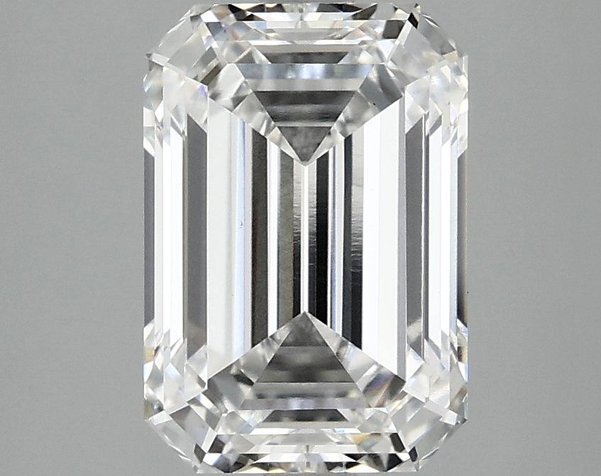 3.09 Carat Emerald Shaped Ideal Cut VS1 IGI Certified Lab Grown Diamond