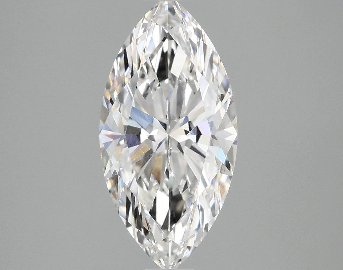 2.08 Carat Marquise Shaped Ideal Cut VVS2 IGI Certified Lab Grown Diamond