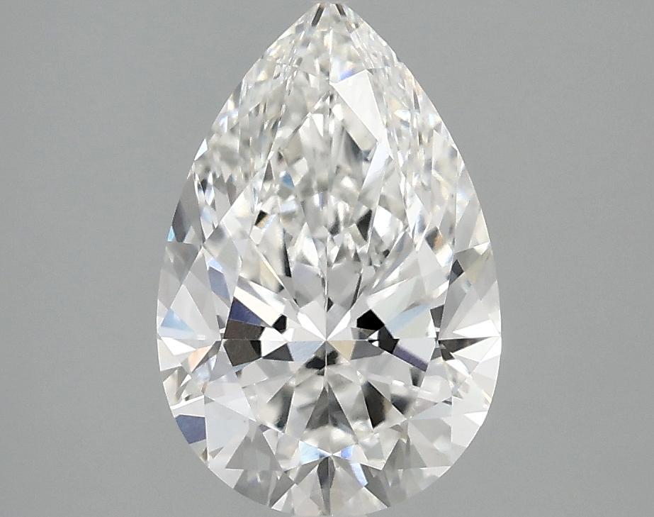 2.09 Carat Pear Shaped Excellent Cut VVS2 IGI Certified Lab Grown Diamond