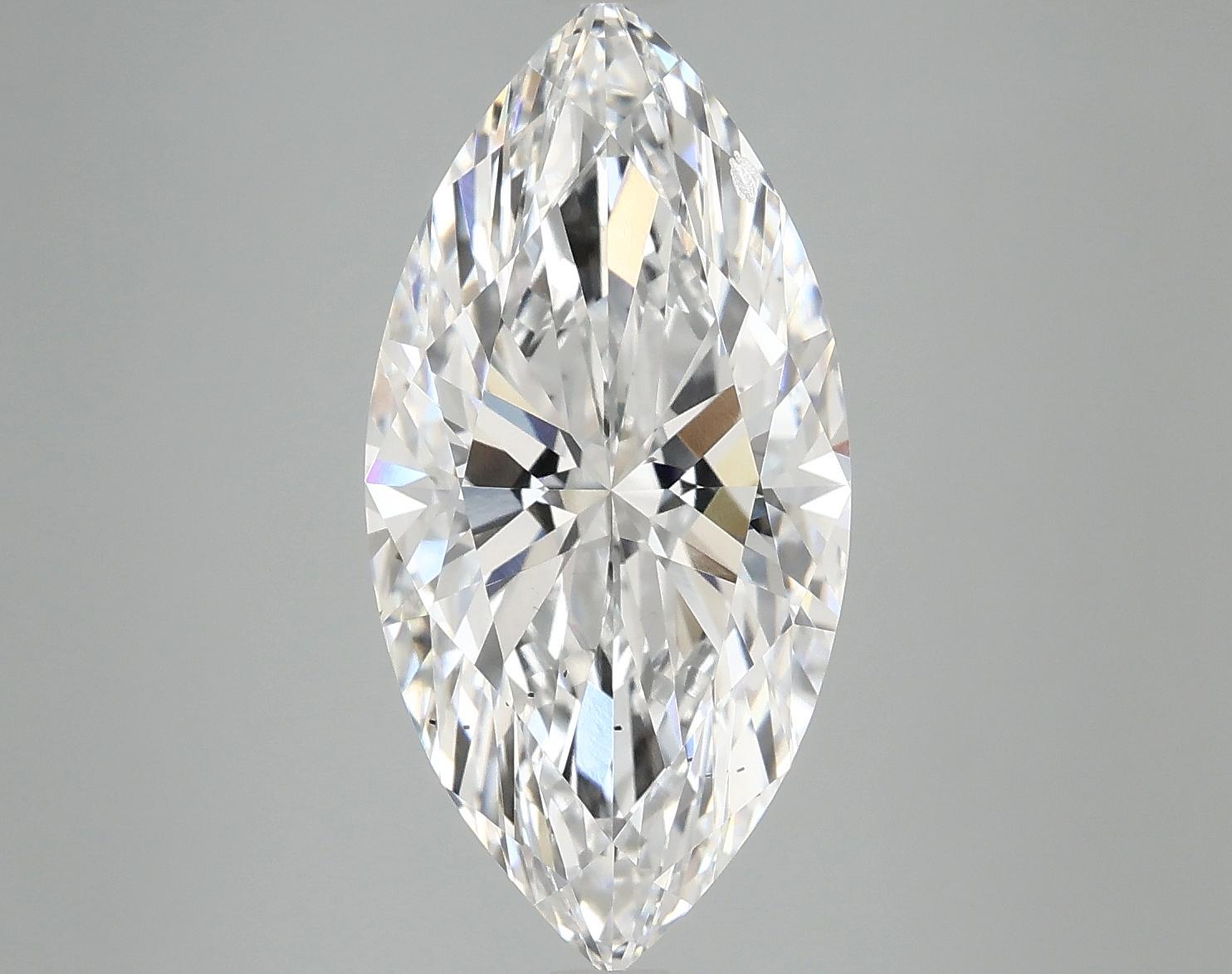 5.04 Carat Marquise Shaped Ideal Cut SI1 IGI Certified Lab Grown Diamond
