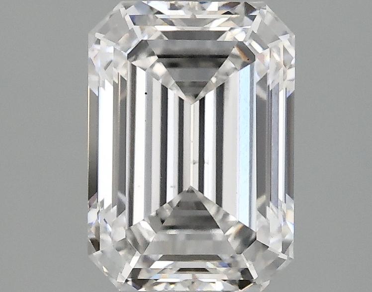 2.1 Carat Emerald Shaped Ideal Cut VS1 IGI Certified Lab Grown Diamond