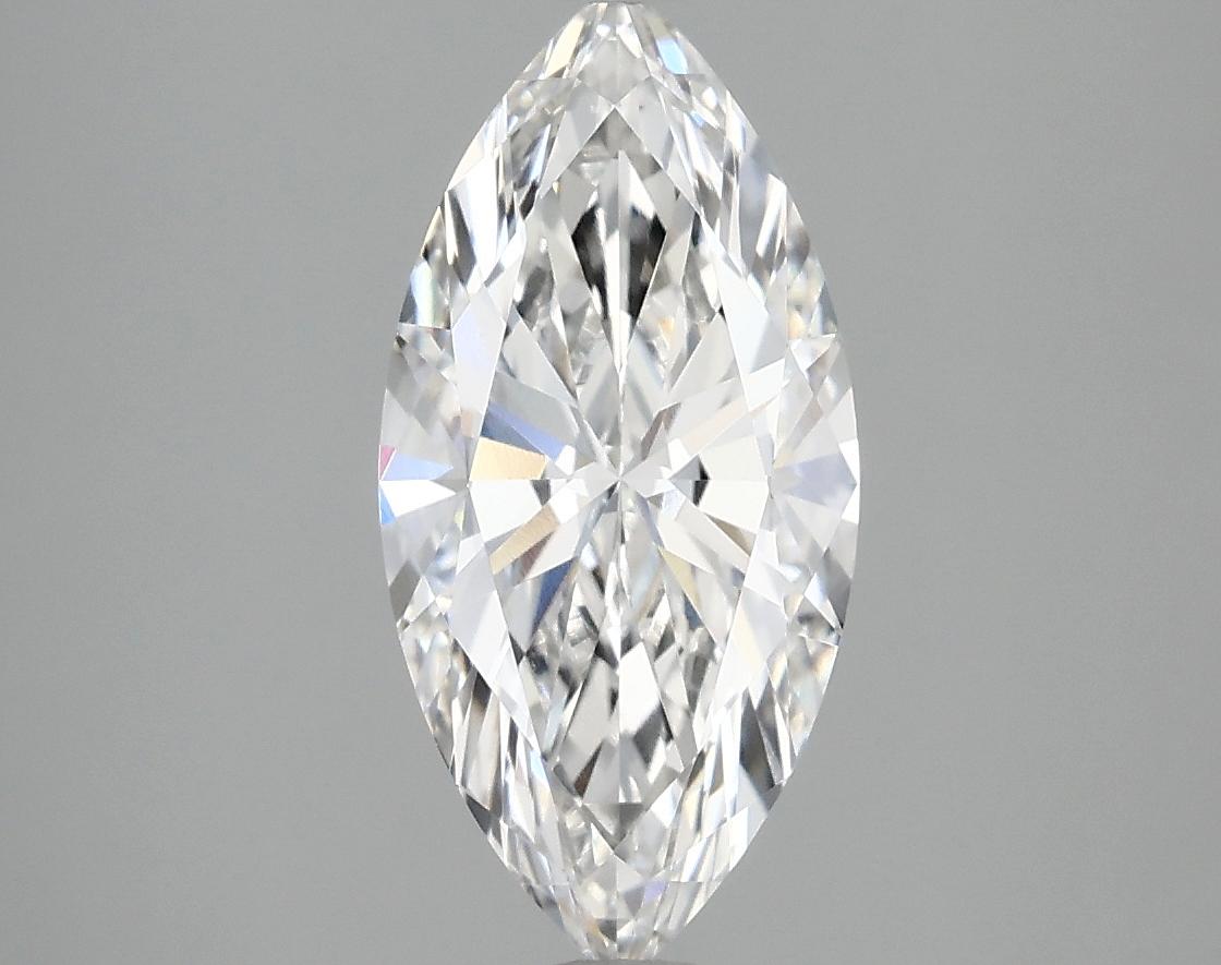 2.0 Carat Marquise Shaped Excellent Cut VVS2 IGI Certified Lab Grown Diamond