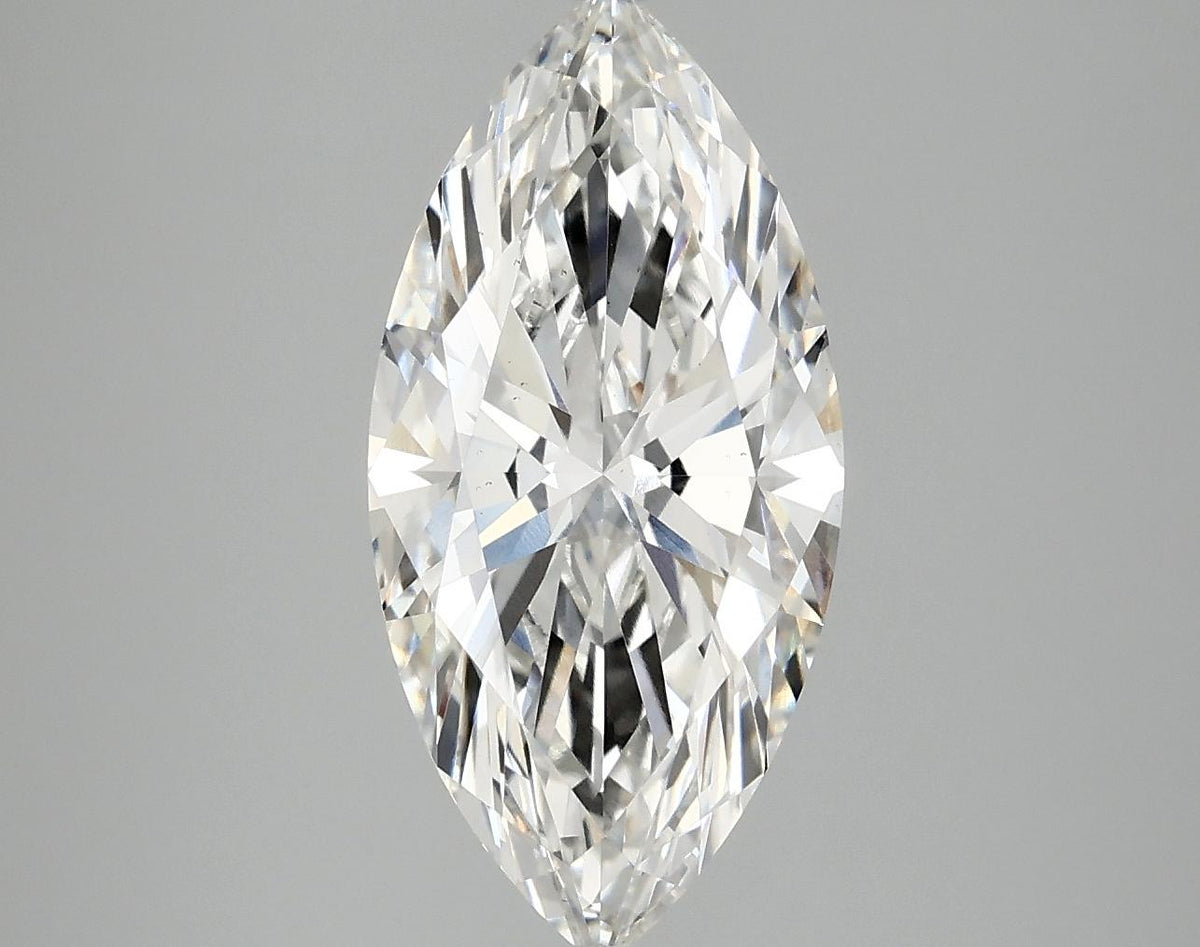 3.09 Carat Marquise Shaped Excellent Cut VS2 IGI Certified Lab Grown Diamond