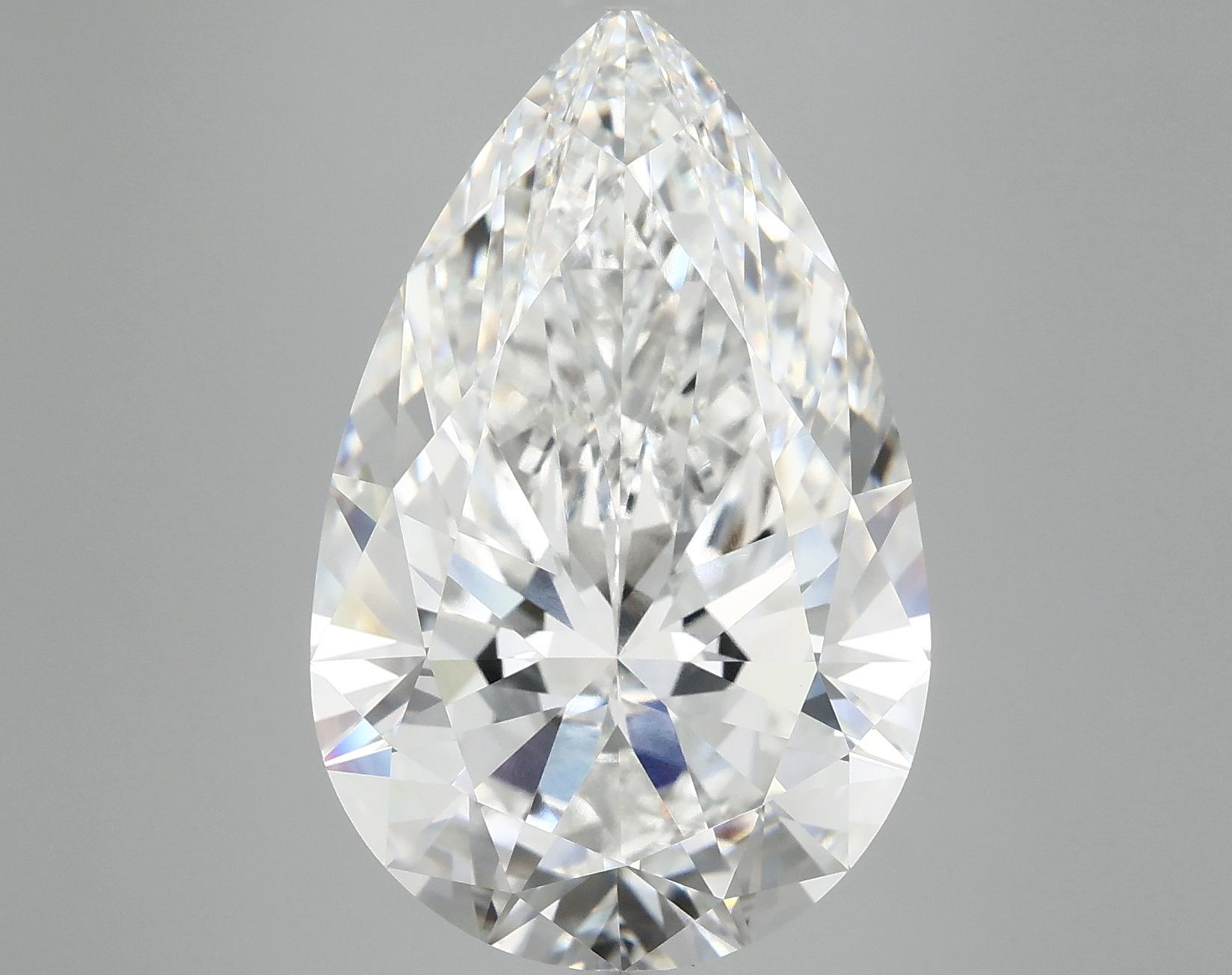 10.31 Carat Pear Shaped Ideal Cut VVS2 IGI Certified Lab Grown Diamond