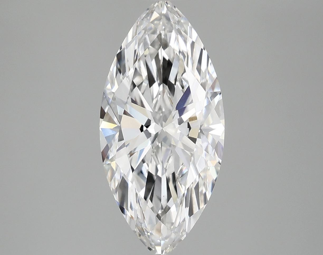 2.02 Carat Marquise Shaped Excellent Cut VVS2 IGI Certified Lab Grown Diamond