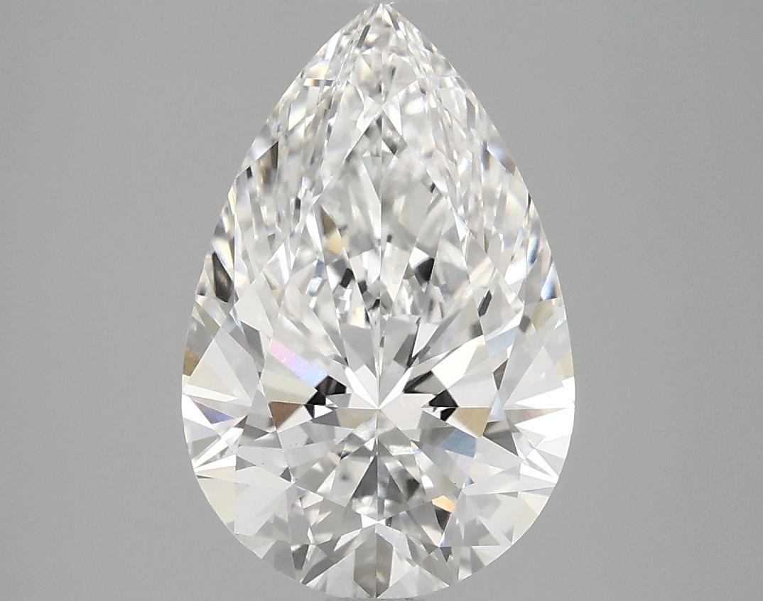 3.09 Carat Pear Shaped Excellent Cut VS1 IGI Certified Lab Grown Diamond