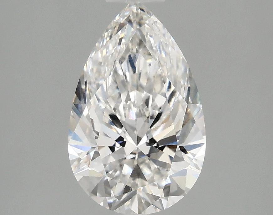 1.6 Carat Pear Shaped Ideal Cut VS1 IGI Certified Lab Grown Diamond