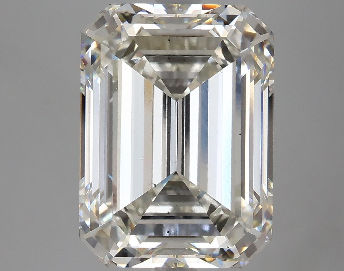 6.96 Carat Emerald Shaped Excellent Cut VS2 IGI Certified Lab Grown Diamond