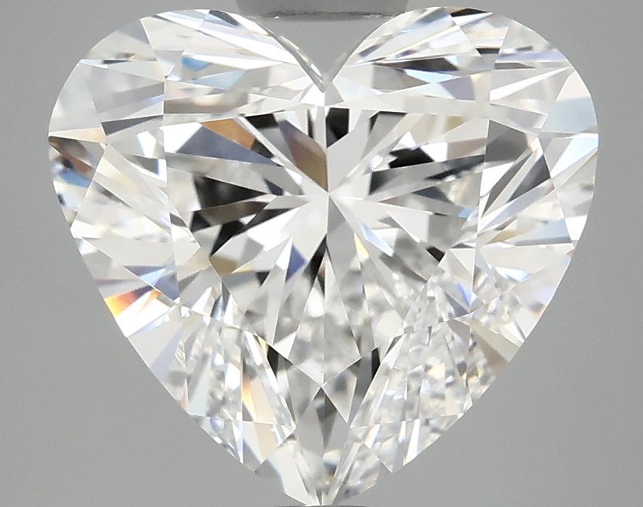 5.04 Carat Heart Shaped Ideal Cut VVS2 IGI Certified Lab Grown Diamond