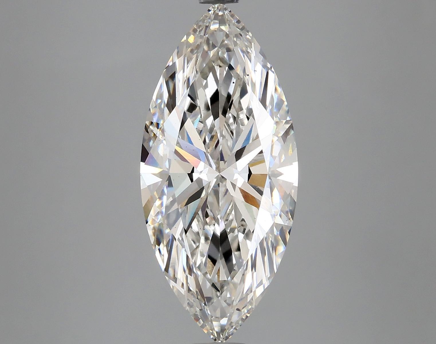 4.25 Carat Marquise Shaped Excellent Cut VS2 IGI Certified Lab Grown Diamond