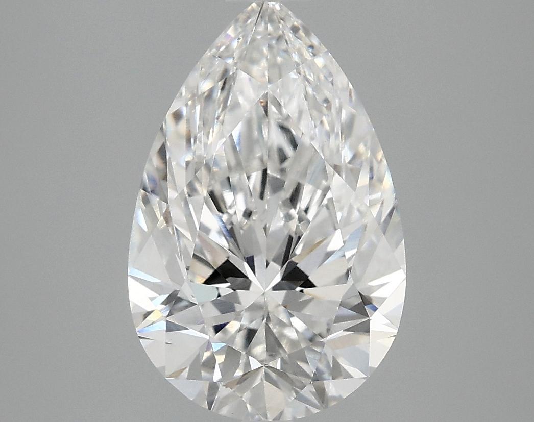 3.09 Carat Pear Shaped Excellent Cut VS1 IGI Certified Lab Grown Diamond