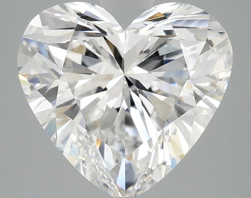 4.04 Carat Heart Shaped Excellent Cut VVS2 IGI Certified Lab Grown Diamond