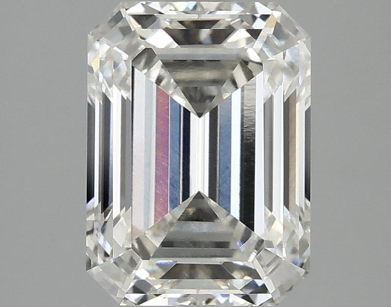 2.88 Carat Emerald Shaped Excellent Cut VS1 IGI Certified Lab Grown Diamond