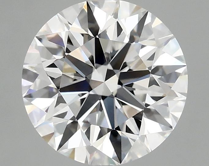 2.05 Carat Round Shaped Excellent Cut VVS2 IGI Certified Lab Grown Diamond