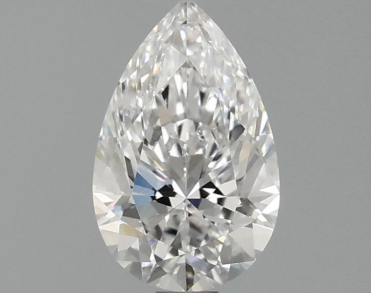 1.02 Carat Pear Shaped Ideal Cut VVS1 IGI Certified Lab Grown Diamond