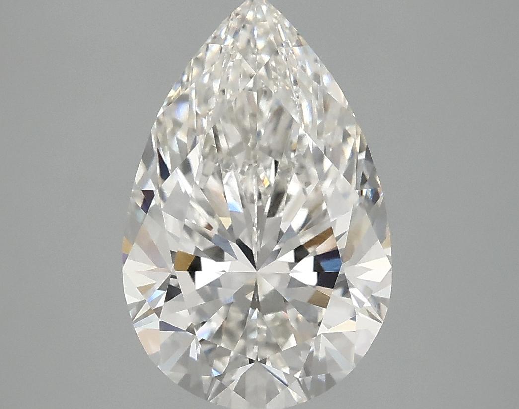 3.06 Carat Pear Shaped Excellent Cut VVS2 IGI Certified Lab Grown Diamond