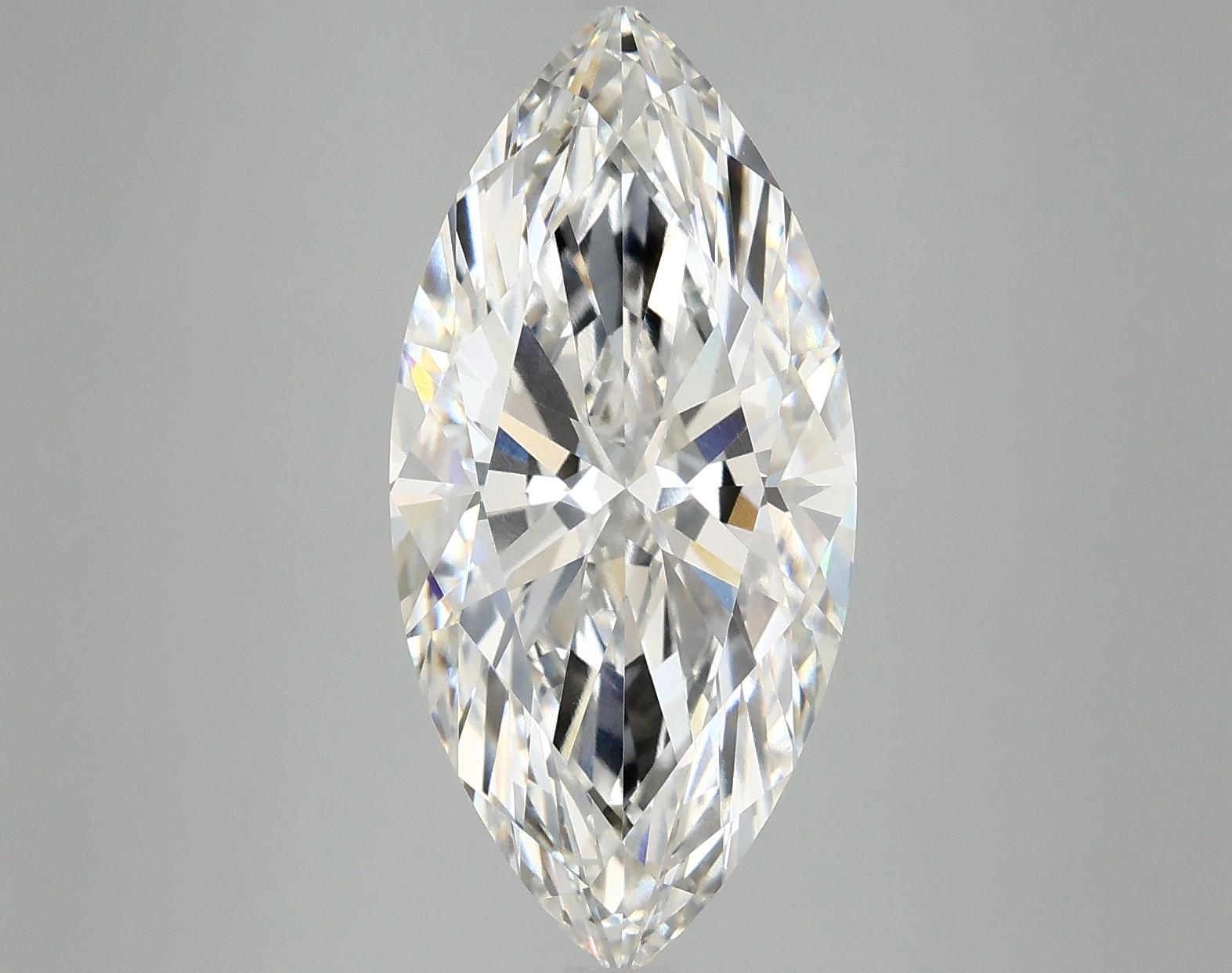 5.09 Carat Marquise Shaped Excellent Cut VS1 IGI Certified Lab Grown Diamond