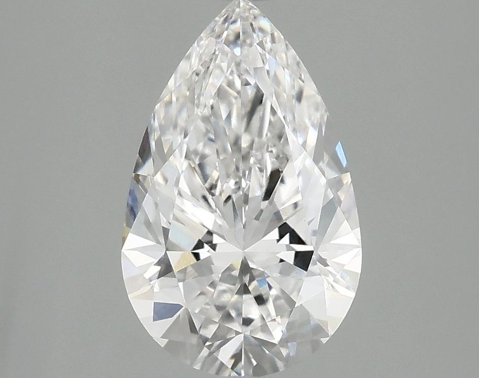 2.02 Carat Pear Shaped Ideal Cut VVS2 IGI Certified Lab Grown Diamond