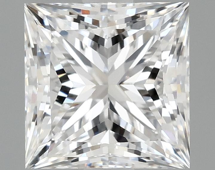 2.09 Carat Princess Shaped Ideal Cut VVS2 IGI Certified Lab Grown Diamond