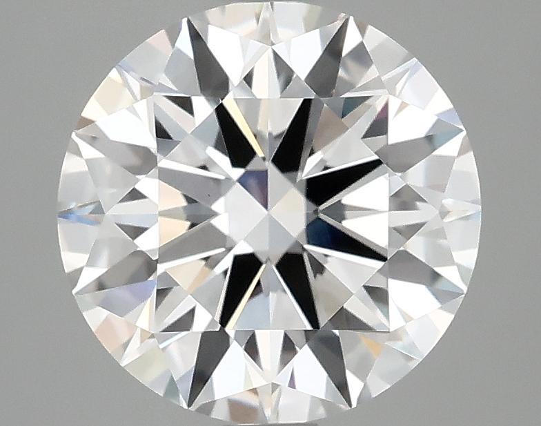 3.09 Carat Round Shaped Ideal Cut VVS2 IGI Certified Lab Grown Diamond