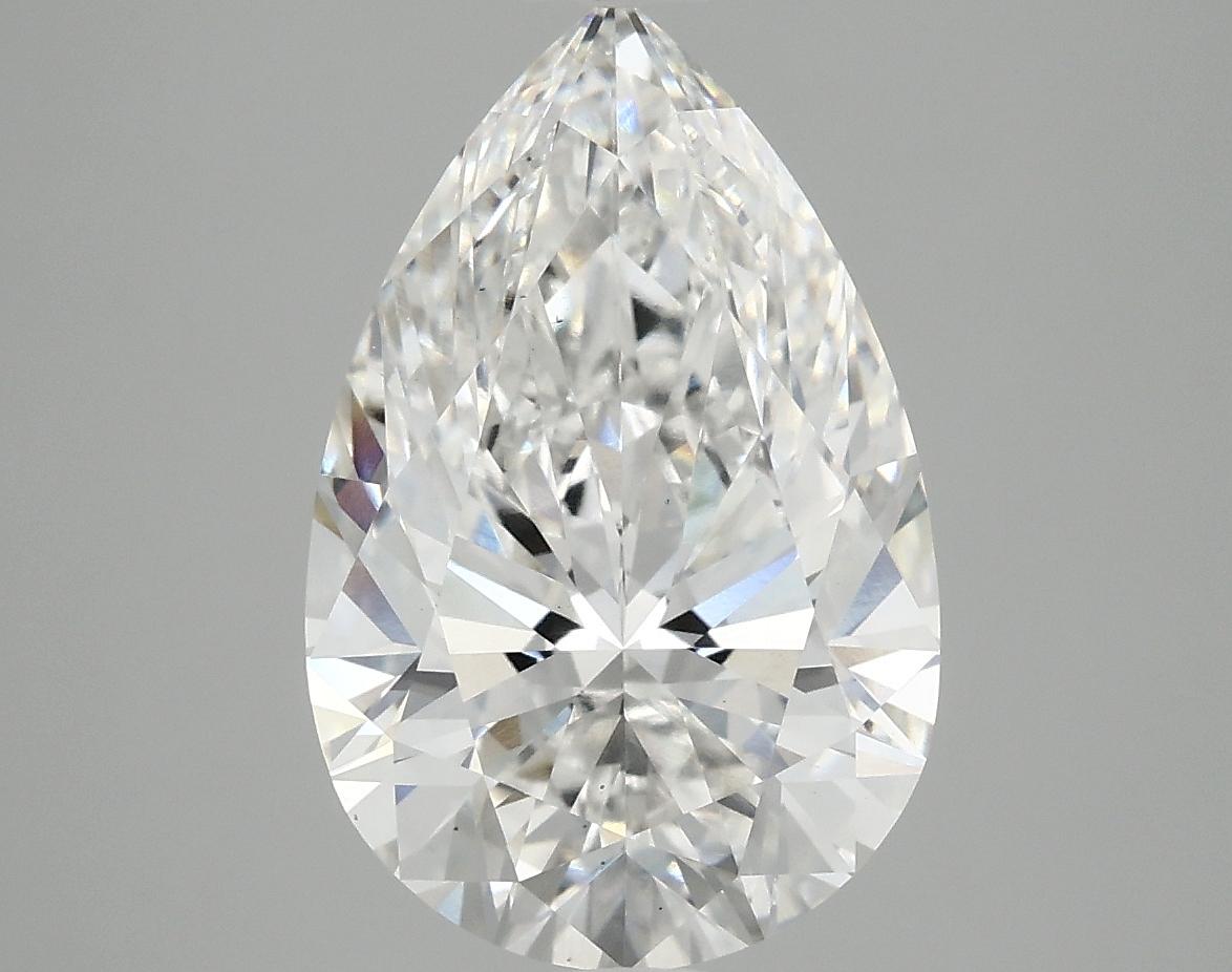 4.09 Carat Pear Shaped Excellent Cut VS2 IGI Certified Lab Grown Diamond